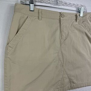 Columbia Kenzie Cove Tan Skirt Size 10